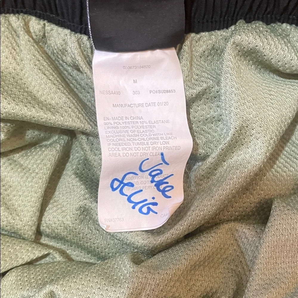 Nike Men's Dark Green Swim Trunks Size M